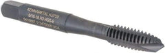 Kennametal - 5/16-18, 3 Flute, Oxide Finish, Vanadium High Speed Steel Spiral Point Tap - Plug Chamfer, Right Hand Thread, 2-23/32" OAL, 17.5mm Thread Length, 8.08mm Shank Diam, 3B Class of Fit, Series GOtap - Exact Industrial Supply