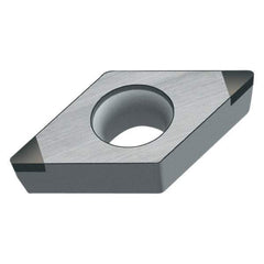 Walter - DCMW32.51 Grade WCB50 CBN Turning Insert - Uncoated, 55° Diamond, 3/8" Inscr Circle, 5/32" Thick, 1/64" Corner Radius - Benchmark Tooling