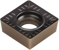 Walter - SCMT32.52 PM5 Grade WSM20 Carbide Turning Insert - 90° Square, 3/8" Inscr Circle, 5/32" Thick, 1/32" Corner Radius - Benchmark Tooling