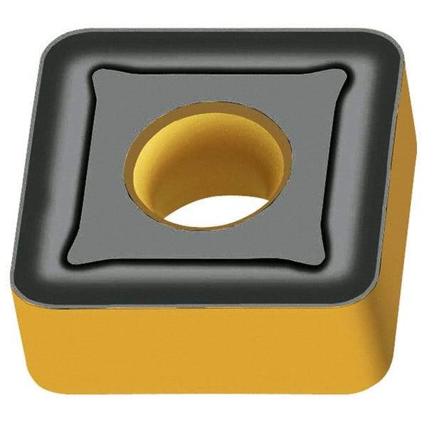 Walter - SNMG432 NM5 Grade WAK10 Carbide Turning Insert - TiCN/Al2O3/TiN Finish, 90° Square, 1/2" Inscr Circle, 3/16" Thick, 1/32" Corner Radius - Benchmark Tooling