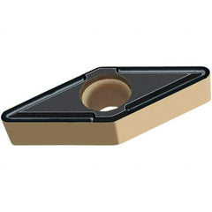 Walter - VBMT332 PS5 Grade WSM20 Carbide Turning Insert - TiAlN/Al2O3/ZrCN Finish, 35° Diamond, 3/8" Inscr Circle, 3/16" Thick, 1/32" Corner Radius - Benchmark Tooling