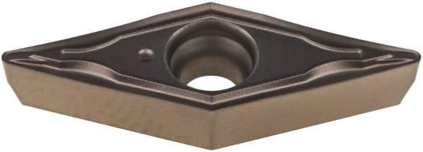 Walter - VCMT221 PF4 Grade WSM20 Carbide Turning Insert - 35° Diamond, 1/4" Inscr Circle, 1/8" Thick, 1/64" Corner Radius - Benchmark Tooling