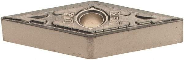 Walter - VNMG331 NFT Grade WS10 Carbide Turning Insert - Uncoated, 35° Diamond, 3/8" Inscr Circle, 3/16" Thick, 1/64" Corner Radius - Benchmark Tooling