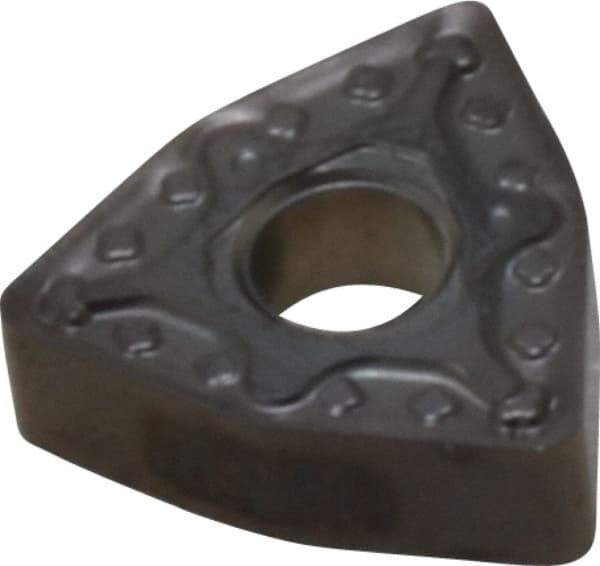 Walter - WNMG433 NM4 Grade WSM20 Carbide Turning Insert - 80° Trigon, 1/2" Inscr Circle, 3/16" Thick, 3/64" Corner Radius - Benchmark Tooling