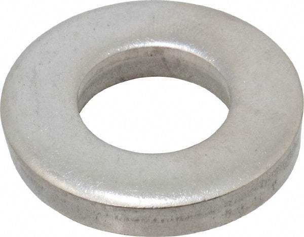 Gibraltar - 1/2" Screw, Grade 18-8 Stainless Steel Extra Thick Flat Washer - 17/32" ID x 1-1/16" OD, 3/16" Thick, Plain Finish - Benchmark Tooling