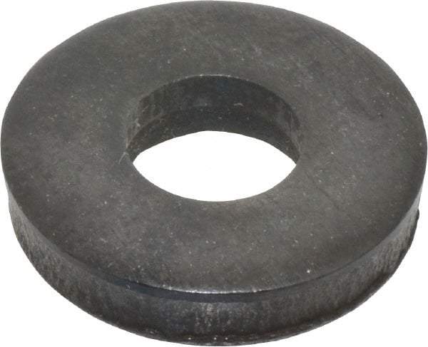 Gibraltar - 5/16" Screw, Steel Standard Flat Washer - 11/32" ID x 53/64" OD, 3/16" Thick, Black Oxide Finish - Benchmark Tooling