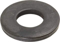 Gibraltar - 5/8" Screw, Steel Standard Flat Washer - 21/32" ID x 1-7/16" OD, 3/16" Thick, Black Oxide Finish - Benchmark Tooling