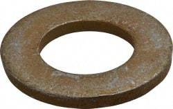 Gibraltar - 1-1/4" Screw, Alloy Steel Structural Flat Washer - 1-3/8" ID x 2-1/2" OD, 1/4" Thick, Zinc Yellow Dichromate Finish - Benchmark Tooling