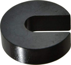 Gibraltar - 5/16 or 3/8" Bolt, 3/8" Thick, Black Oxide Finish, Case Hardened Steel C Washer - Grade 12L14, 13/32" Inside & 1-1/4" OD - Benchmark Tooling