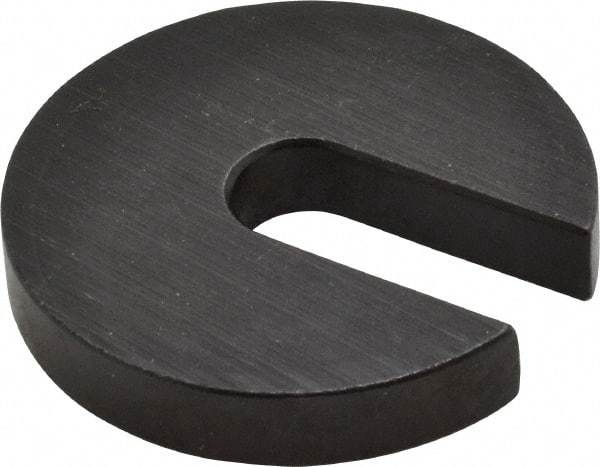 Gibraltar - 7/16 or 1/2" Bolt, 3/8" Thick, Black Oxide Finish, Case Hardened Steel C Washer - Grade 12L14, 17/32" Inside & 2-1/4" OD - Benchmark Tooling