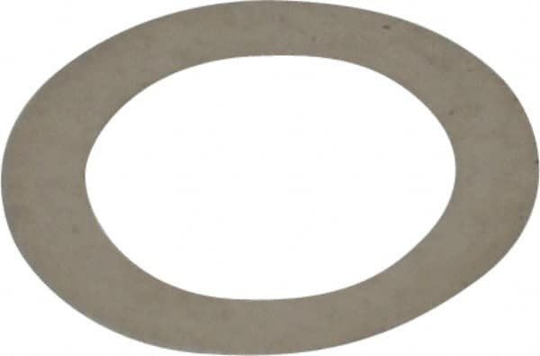 Gibraltar - 0.002" Thick, 0.25 to 0.255" Inside x 0.37 to 0.38" OD, Round Shim - 18-8 Stainless Steel - Benchmark Tooling