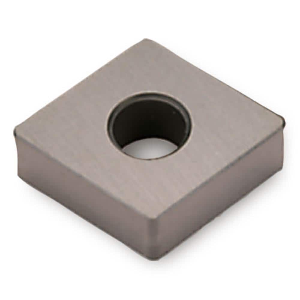 Turning Insert:  CNGA432 AB2010,  Ceramic Al2O3, TiCN & TiN Finish,  Neutral,  0.5080″ Long,  1/2″ Inscribed Circle,  0.0310″ Corner Radius,  80.0 &deg N/A Diamond,  Series  CNGA