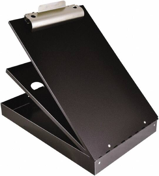 Saunders - 2-3/4" Long x 9" Wide, Clip Board - Black - Benchmark Tooling