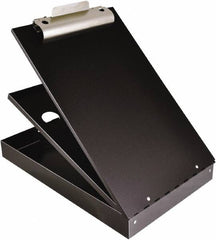 Saunders - 2-3/4" Long x 9" Wide, Clip Board - Black - Benchmark Tooling