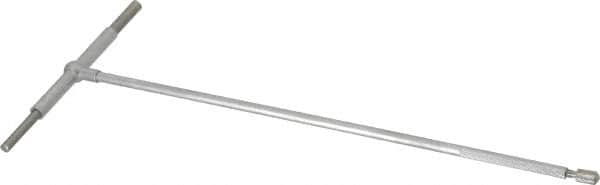 SPI - 3-1/2 to 6 Inch, 12 Inch Overall Length, Telescoping Gage - 12 Inch Long Handle, Hardened Tool Steel, Satin Chrome Finish - Benchmark Tooling