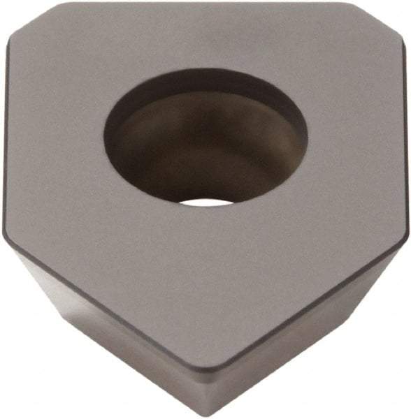Seco - SEEX1204 LF Grade CBN200 CBN Milling Insert - Uncoated, 0.187" Thick, 1/2" Inscribed Circle - Benchmark Tooling