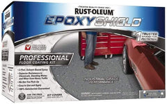 Rust-Oleum - 2 Gal (2) One Gallon Cans Gloss Dark Gray 2 Part Epoxy Floor Coating - <250 g/L VOC Content - Benchmark Tooling