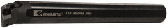 Kennametal - 2" Min Bore Diam, 14" OAL, 1-1/2" Shank Diam, A-MDQN Indexable Boring Bar - DN.. Insert, Screw or Clamp Holding Method - Benchmark Tooling