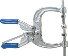 Gibraltar - 700 Lb Load Capacity, 2.72" Throat Depth, 8.5" OAL, Carbon Steel, C Style Plier Clamp - Benchmark Tooling