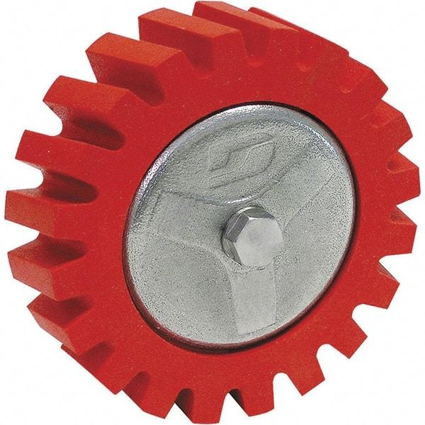 Dynabrade - Angle & Disc Grinder Eraser Wheel - Use with 18256 & 18258 - Benchmark Tooling