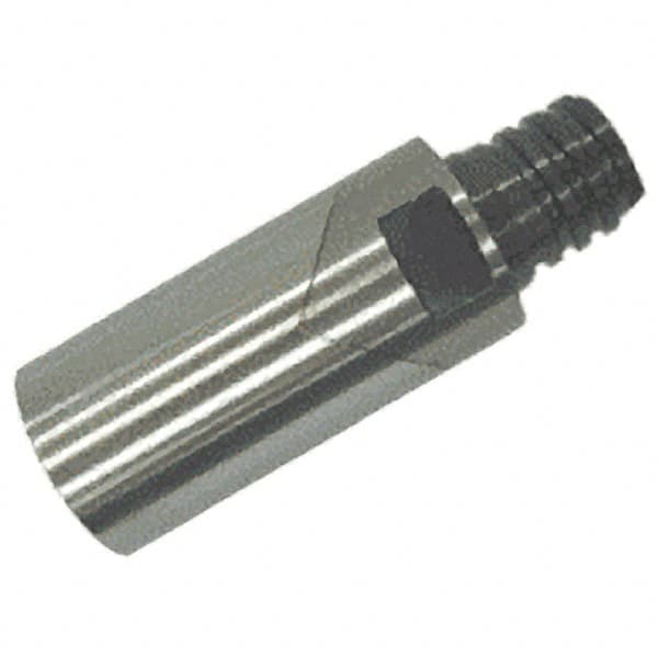 Iscar - T10 Connection to Tip, T10 Connection to Shank, Milling Tip Insert Threaded Extension - 1.5 Inch Extension Length, 0.5984 Inch Max Diameter, Multimaster Series - Benchmark Tooling