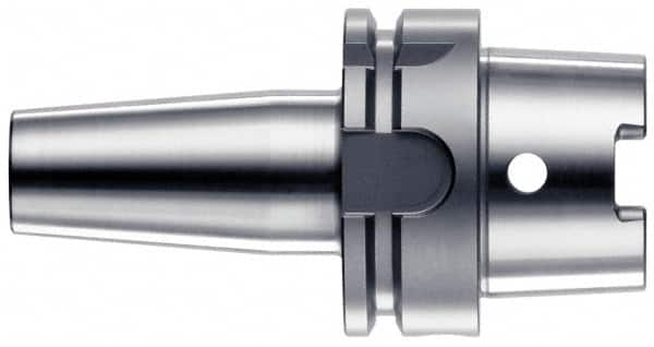 Bilz - 1" Hole Diam, HSK63A Taper Shank Shrink Fit Tool Holder & Adapter - 160.02mm Projection, 43.99mm Nose Diam, 57.99mm Clamping Depth, 18,000 RPM, Through Coolant - Exact Industrial Supply