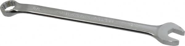 Proto - 3/8" Offset Combination Wrench - 15° Offset Angle, 5-15/16" OAL, Steel, Chrome Finish - Benchmark Tooling