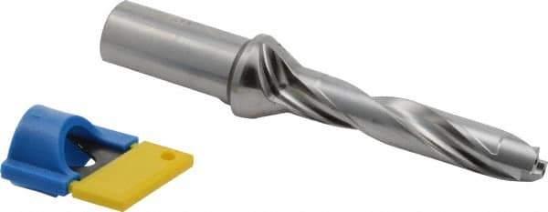 Iscar - 0.709" to 0.744" Diam, 5xD, 3.54" Max Depth, 1" Shank Diam, 6.87" OAL, Replaceable-Tip Drill - FCP, ICK, ICK-2M, ICM, ICP, iCP-2M Insert, 73975880 Toolholder, Series SumoCham - Benchmark Tooling