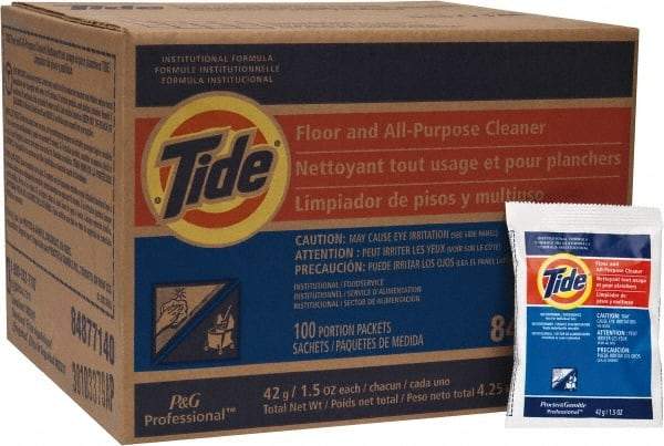 Tide - Packet Cleaner - Use on Fiberglass, Linoleum, Plastic, Stainless Steel, Wood - Benchmark Tooling