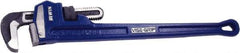 Irwin - 24" Cast Iron Straight Pipe Wrench - 3" Pipe Capacity - Benchmark Tooling