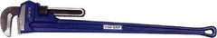 Irwin - 48" Cast Iron Straight Pipe Wrench - 6" Pipe Capacity - Benchmark Tooling