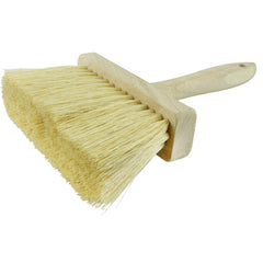 6″ Masonry Brush, 3″ Trim Length, White Tampico Fill - Benchmark Tooling