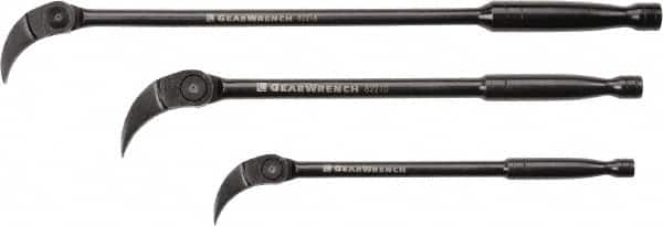 GearWrench - 3 Piece Pry Bar Set - Includes 8, 10 & 16" Lengths - Benchmark Tooling