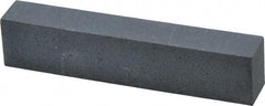 Norton - 3-1/2" Long x 3/4" Wide x 1/2" Thick, Silicon Carbide Sharpening Stone - Rectangle, Fine Grade - Benchmark Tooling