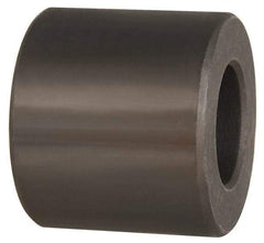 Made in USA - Size 1-1/2 x 1-1/4", Class 3,000, Forged Carbon Steel Black Pipe Reducing Coupling - 3,000 psi, Socket Weld End Connection - Benchmark Tooling