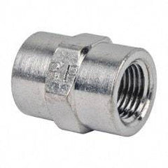 Value Collection - 1/8" Internal Pipe, Brass Coupling - FNPT - Benchmark Tooling