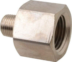 Value Collection - 3/8 x 1/8" Internal Pipe, Brass Adapter - FNPT x MNPT - Benchmark Tooling