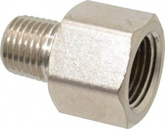 Value Collection - 3/8 x 1/4" Internal Pipe, Brass Adapter - FNPT x MNPT - Benchmark Tooling