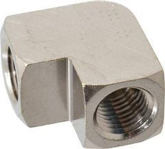 Value Collection - 1/4" Internal Pipe, Brass 90° Street Elbow - FNPT - Benchmark Tooling