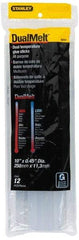 Stanley - 7/16" Diam, 10" Long, Opaque Hot Melt, Low Melt Glue Stick - GS Series - Benchmark Tooling