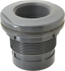 Value Collection - 3" PVC Plastic Pipe Tank Adapter - Schedule 80, FIPT x FIPT End Connections - Benchmark Tooling