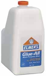 Elmer's - 50 Gal Drum White All Purpose Glue - 5 min Working Time, Bonds to Ceramic, Fabric, Leather, Paper & Wood - Benchmark Tooling