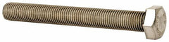 Value Collection - 3/8-24 UNF, 3" Length Under Head Hex Head Cap Screw - Fully Threaded, Grade 18-8 Stainless Steel, Uncoated, 9/16" Hex - Benchmark Tooling