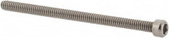 Value Collection - #0-80 UNF Hex Socket Drive, Socket Cap Screw - Grade 18-8 Stainless Steel, Uncoated, 1" Length Under Head - Benchmark Tooling