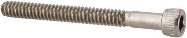 Value Collection - #4-40 UNC Hex Socket Drive, Socket Cap Screw - Grade 18-8 Stainless Steel, Uncoated, 1-1/8" Length Under Head - Benchmark Tooling