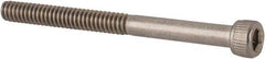 Value Collection - #4-40 UNC Hex Socket Drive, Socket Cap Screw - Grade 18-8 Stainless Steel, Uncoated, 1-3/8" Length Under Head - Benchmark Tooling