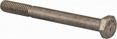 Value Collection - 5/16-18 UNC, 3-1/4" Length Under Head Hex Head Cap Screw - Partially Threaded, Grade 18-8 Stainless Steel, Uncoated, 1/2" Hex - Benchmark Tooling