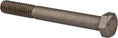 Value Collection - 3/8-16 UNC, 3-1/4" Length Under Head Hex Head Cap Screw - Partially Threaded, Grade 18-8 Stainless Steel, Uncoated, 9/16" Hex - Benchmark Tooling