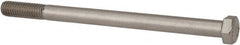 Value Collection - 3/8-16 UNC, 5-1/2" Length Under Head Hex Head Cap Screw - Partially Threaded, Grade 18-8 Stainless Steel, Uncoated, 9/16" Hex - Benchmark Tooling