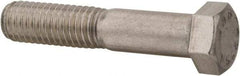 Value Collection - 7/16-14 UNC, 2-1/4" Length Under Head Hex Head Cap Screw - Partially Threaded, Grade 18-8 Stainless Steel, Uncoated, 5/8" Hex - Benchmark Tooling